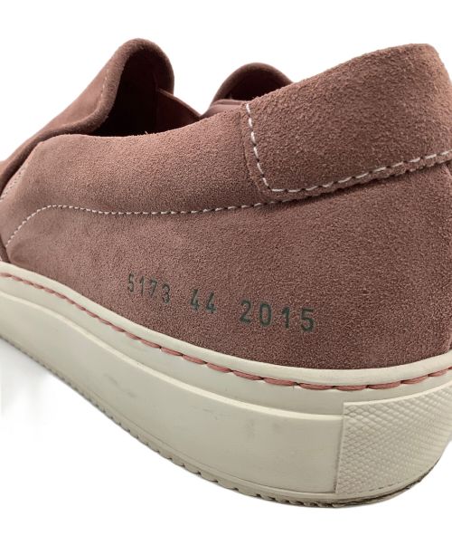 COMMON PROJECT（コモンプロジェクト）COMMON PROJECT (コモンプロジェクト) スリッポン ピンク サイズ:27㎝の古着・服飾アイテム