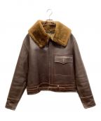 BUZZ RICKSON'Sバズリクソンズ）の古着「B-2レザーフライトジャケット」｜ブラウン