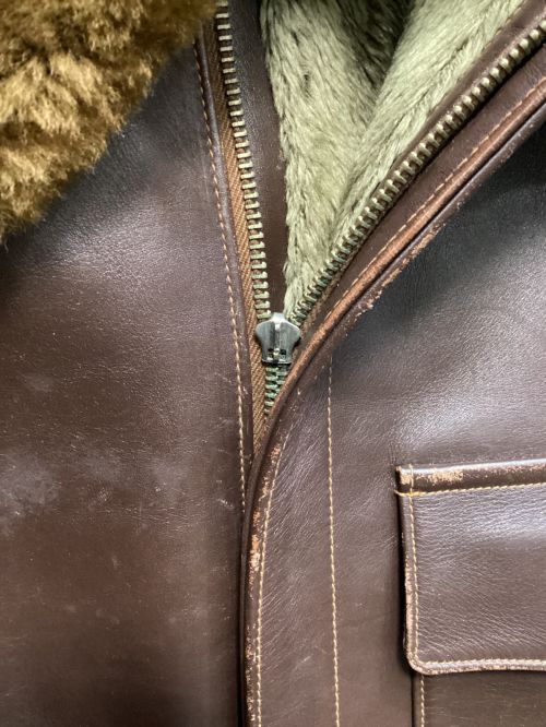 BUZZ RICKSON'S（バズリクソンズ）BUZZ RICKSON'S (バズリクソンズ) B-2レザーフライトジャケット ブラウン サイズ:40の古着・服飾アイテム