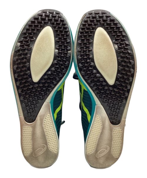 asics（アシックス）asics (アシックス) 陸上用スパイク グリーン サイズ:25.5cmの古着・服飾アイテム