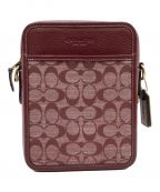 COACHコーチ）の古着「ショルダーバッグ」｜レッド