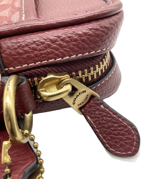 COACH（コーチ）COACH (コーチ) ショルダーバッグ レッドの古着・服飾アイテム