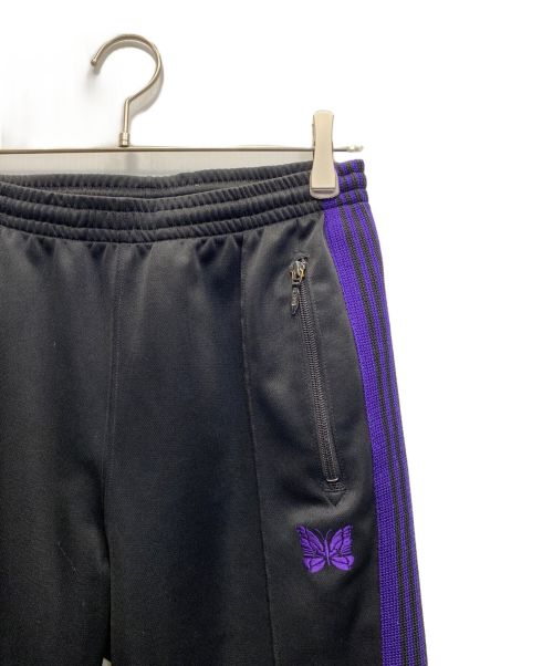 Needles（ニードルズ）Needles (ニードルズ) トラックパンツ ブラック×パープル サイズ:XSの古着・服飾アイテム