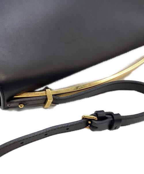 MARNI（マルニ）MARNI (マルニ) レザーショルダーバッグ ブラックの古着・服飾アイテム