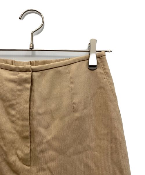 BALLSEY（ボールジィ）BALLSEY (ボールジィ) ライトカルゼ ストレートパンツ ベージュ サイズ:36の古着・服飾アイテム