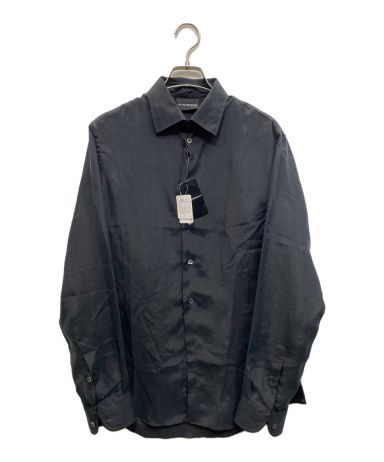 EMPORIO ARMANI エンポリオアルマーニ カジュアルシャツ S 白 【古着】【中古】【送料無料】 EMPORIO ARMANI - EMPORIO ARMANI エンポリオアルマーニ カジュアル