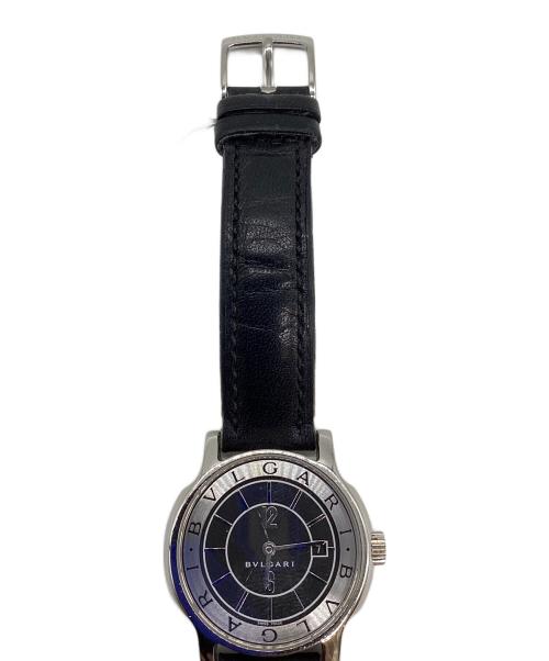BVLGARI（ブルガリ）BVLGARI (ブルガリ) 腕時計 ブラックの古着・服飾アイテム