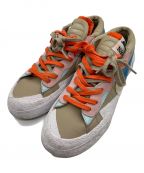 NIKE×sacaiナイキ×サカイ）の古着「スニーカー」｜ベージュ×オレンジ