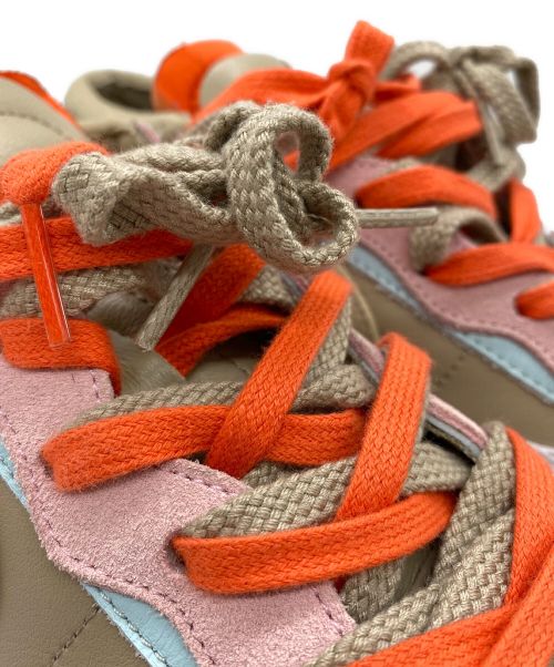 NIKE（ナイキ）NIKE (ナイキ) sacai (サカイ) スニーカー ベージュ×オレンジ サイズ:27.5cmの古着・服飾アイテム