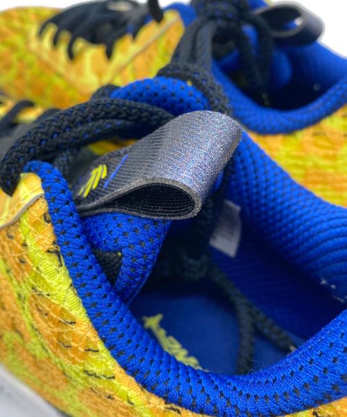 UNDER ARMOUR（アンダーアーマー）UNDER ARMOUR (アンダー アーマー) ローカットスニーカー イエロー×ブルー サイズ:27㎝の古着・服飾アイテム