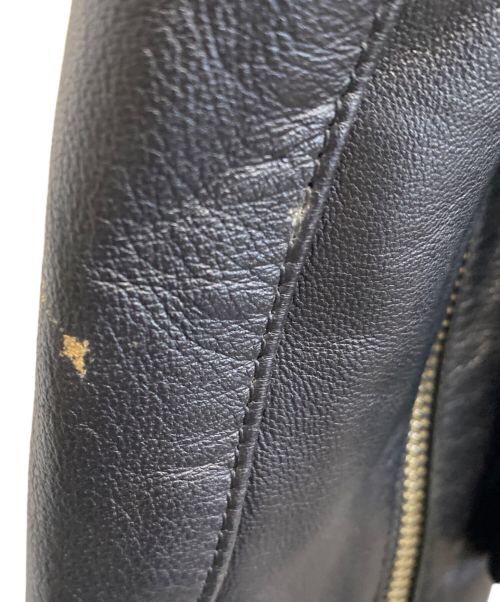 LIDnM（リドム）LIDnM (リドム) ラムレザージャケット ブラック サイズ:Ｓの古着・服飾アイテム