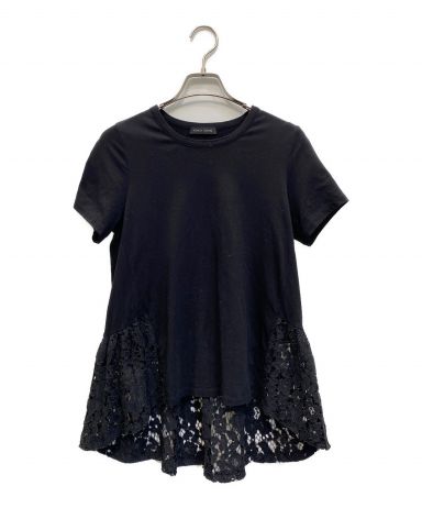 YOKO CHAN 新品未使用ブラック プリーツ キュロット Fサイズ フロントタックスコート YCS―625―109 | YOKO CHAN