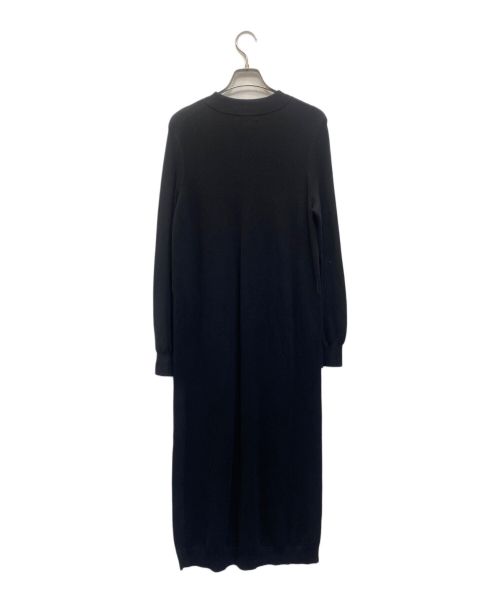 theory（セオリー）theory (セオリー) コットンワンピース ブラック サイズ:Ｓの古着・服飾アイテム