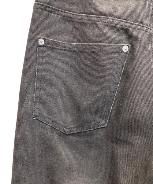 JOHN LAWRENCE SULLIVAN（ジョン ローレンス サリバン）JOHN LAWRENCE SULLIVAN (ジョン ローレンス サリバン) 5POCKET JEANS WITH BODY PIERCING ブラック サイズ:44の古着・服飾アイテム