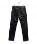 JOHN LAWRENCE SULLIVAN (ジョン ローレンス サリバン) 5POCKET JEANS WITH BODY PIERCING ブラック サイズ:44：4000円