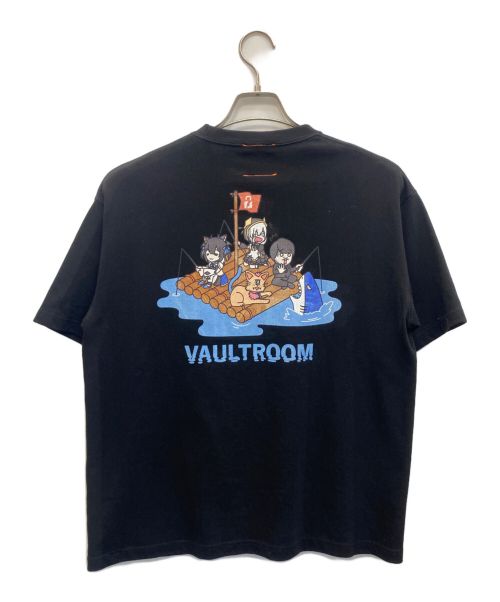 VAULTROOM（ボルトルーム）VAULTROOM (ボルトルーム) 半袖カットソー ブラック サイズ:Ｍの古着・服飾アイテム