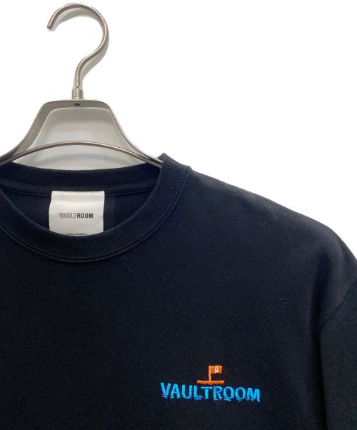 VAULTROOM（ボルトルーム）VAULTROOM (ボルトルーム) 半袖カットソー ブラック サイズ:Ｍの古着・服飾アイテム