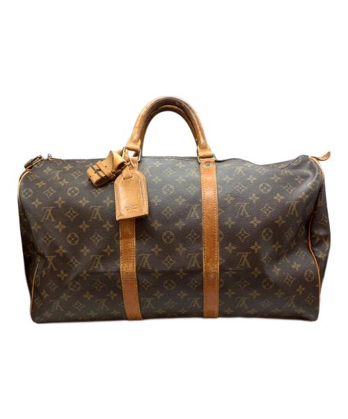 LOUIS VUITTON（ルイ ヴィトン）LOUIS VUITTON (ルイ ヴィトン) モノグラム キーポル50 VI872 トラベルバッグ ブラウンの古着・服飾アイテム