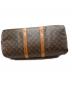 中古・古着 LOUIS VUITTON (ルイ ヴィトン) モノグラム キーポル50 VI872 トラベルバッグ ブラウン：38000円