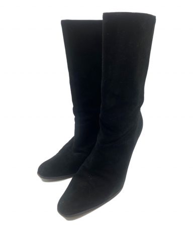 中古・古着通販】GUCCI (グッチ) ショートブーツ ブラック