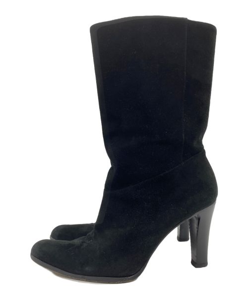 GUCCI（グッチ）GUCCI (グッチ) ショートブーツ ブラック サイズ:37の古着・服飾アイテム