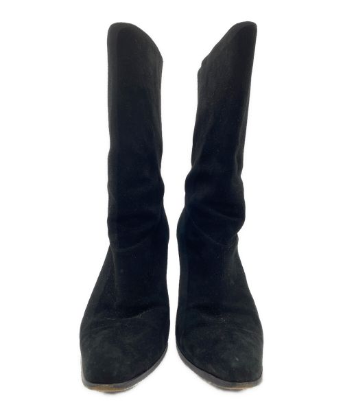 GUCCI（グッチ）GUCCI (グッチ) ショートブーツ ブラック サイズ:37の古着・服飾アイテム