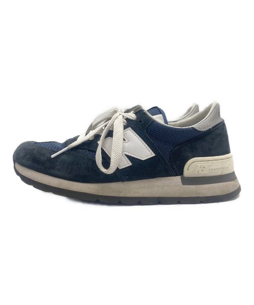 NEW BALANCE（ニューバランス）NEW BALANCE (ニューバランス) スニーカー ネイビー×ホワイト サイズ:25.5cmの古着・服飾アイテム