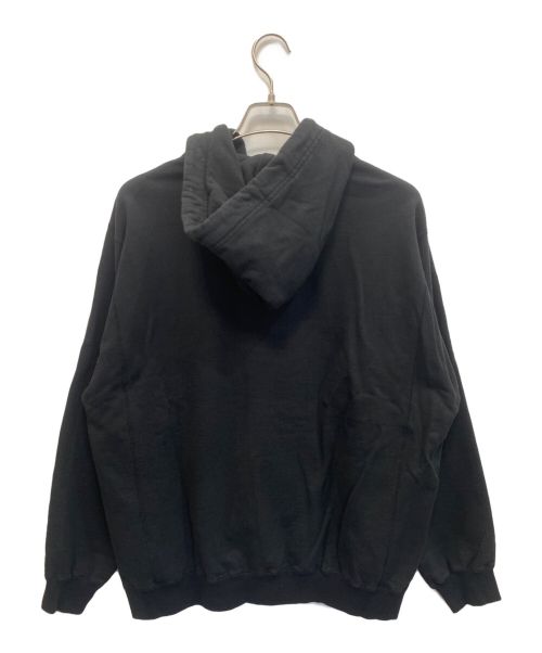 DELUXE（デラックス）DELUXE (デラックス) プルオーバーパーカー ブラック サイズ:Mの古着・服飾アイテム