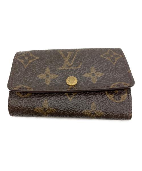 LOUIS VUITTON（ルイ ヴィトン）LOUIS VUITTON (ルイ ヴィトン) モノグラム ミュルティクレ6 キーケース M62630 ブラウンの古着・服飾アイテム