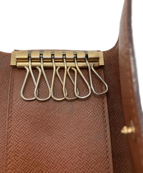 LOUIS VUITTON（ルイ ヴィトン）LOUIS VUITTON (ルイ ヴィトン) モノグラム ミュルティクレ6 キーケース M62630 ブラウンの古着・服飾アイテム