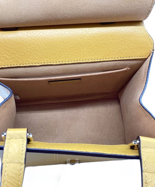 OAD NEW YORK（オーエーディーニューヨーク）OAD NEW YORK (オーエーディーニューヨーク) レザーショルダーバッグ ブラウンの古着・服飾アイテム