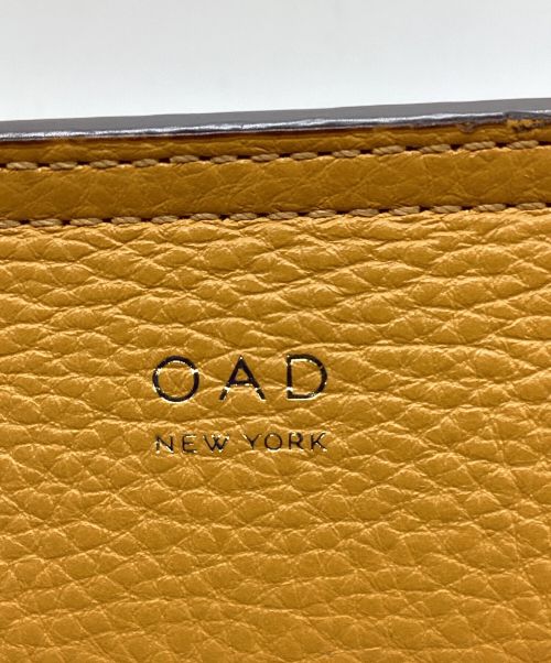 OAD NEW YORK（オーエーディーニューヨーク）OAD NEW YORK (オーエーディーニューヨーク) レザーショルダーバッグ ブラウンの古着・服飾アイテム