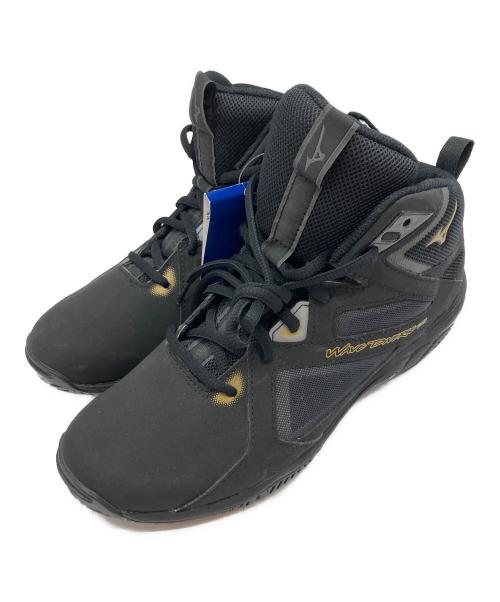 MIZUNO（ミズノ）MIZUNO (ミズノ) WAVE DIVERSE LG4 シューズ ブラック サイズ:24.5cmの古着・服飾アイテム