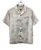 patalohaパタロハ）の古着「アロハシャツ」｜ベージュ