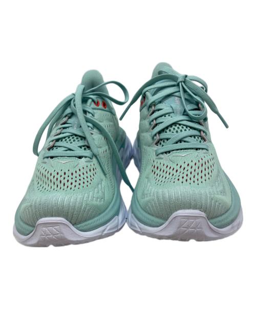 HOKAONEONE（ホカオネオネ）HOKAONEONE (ホカオネオネ) CLIFTON EDGE ローカットスニーカー グリーン サイズ:23㎝の古着・服飾アイテム