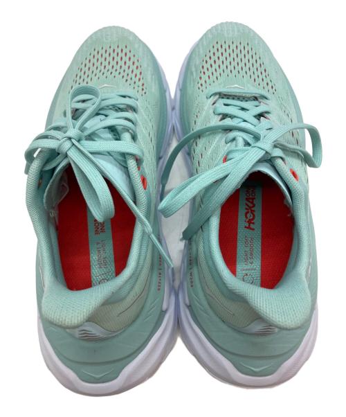 HOKAONEONE（ホカオネオネ）HOKAONEONE (ホカオネオネ) CLIFTON EDGE ローカットスニーカー グリーン サイズ:23㎝の古着・服飾アイテム