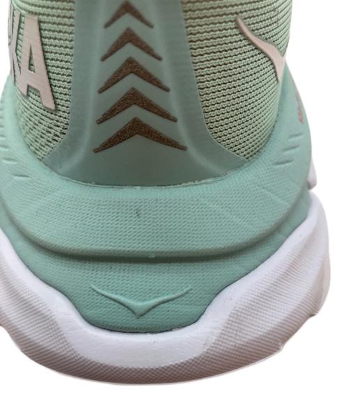 HOKAONEONE（ホカオネオネ）HOKAONEONE (ホカオネオネ) CLIFTON EDGE ローカットスニーカー グリーン サイズ:23㎝の古着・服飾アイテム