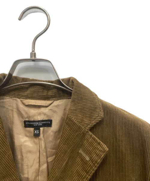 Engineered Garments（エンジニアドガーメンツ）Engineered Garments (エンジニアド ガーメンツ) コーデュロイジャケット ブラウン サイズ:XSの古着・服飾アイテム