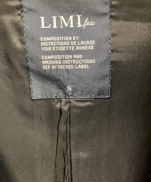 LIMI feu（リミフゥ）LIMI feu (リミフゥ) ファースリーブコート ブラック サイズ:Sの古着・服飾アイテム
