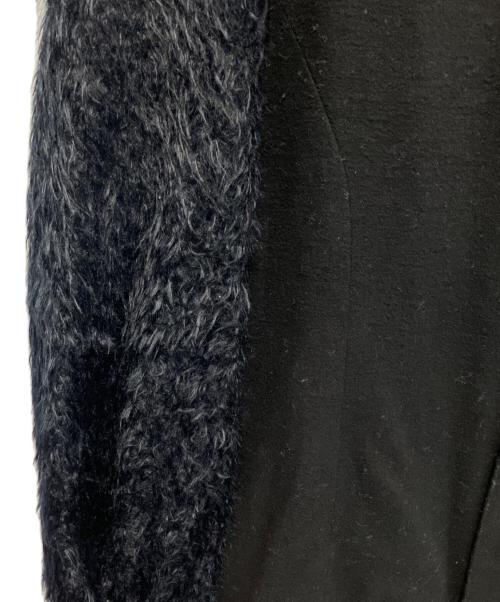 LIMI feu（リミフゥ）LIMI feu (リミフゥ) ファースリーブコート ブラック サイズ:Sの古着・服飾アイテム