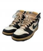 NIKEナイキ）の古着「DUNK HIGH SE SAIL セイル セサミ ハイカットスニーカー」｜ブラック×ホワイト
