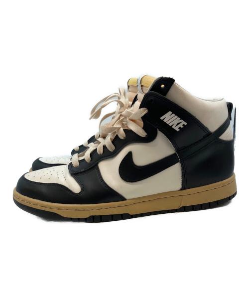 NIKE（ナイキ）NIKE (ナイキ) DUNK HIGH SE SAIL セイル セサミ ハイカットスニーカー ブラック×ホワイト サイズ:28cmの古着・服飾アイテム