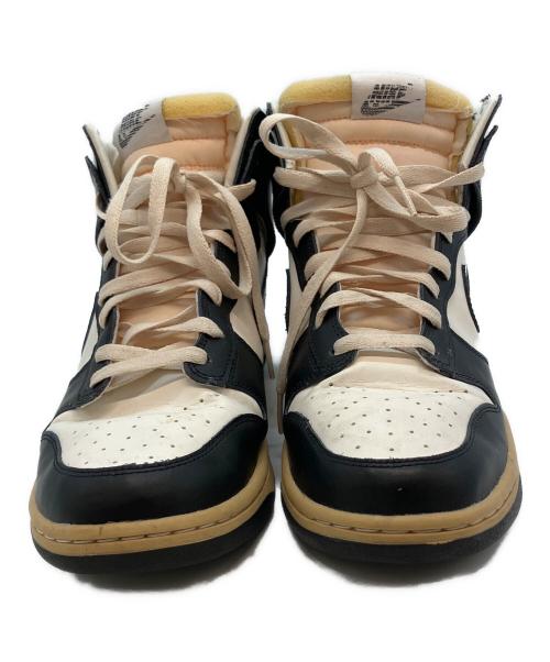 NIKE（ナイキ）NIKE (ナイキ) DUNK HIGH SE SAIL セイル セサミ ハイカットスニーカー ブラック×ホワイト サイズ:28cmの古着・服飾アイテム