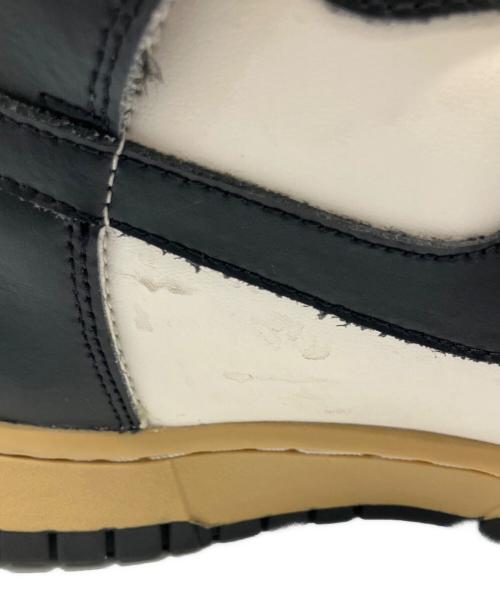 NIKE（ナイキ）NIKE (ナイキ) DUNK HIGH SE SAIL セイル セサミ ハイカットスニーカー ブラック×ホワイト サイズ:28cmの古着・服飾アイテム