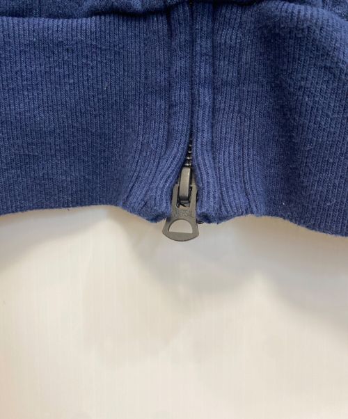 MOMOTARO JEANS（桃太郎ジーンズ）MOMOTARO JEANS (桃太郎ジーンズ) スウェットブルゾン ネイビー サイズ:Largeの古着・服飾アイテム