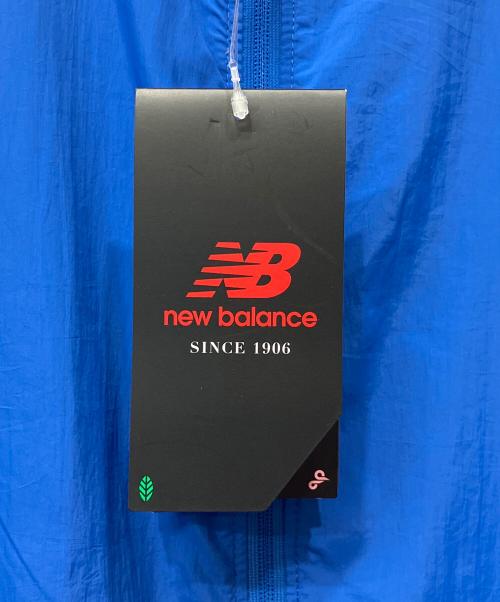 NEW BALANCE（ニューバランス）NEW BALANCE (ニューバランス) ウーブンジャケット ブルー×イエロー サイズ:Lの古着・服飾アイテム