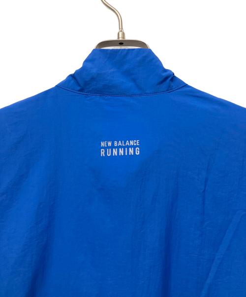 NEW BALANCE（ニューバランス）NEW BALANCE (ニューバランス) ウーブンジャケット ブルー×イエロー サイズ:Lの古着・服飾アイテム