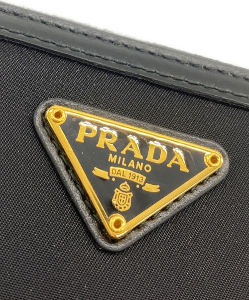 PRADA（プラダ）PRADA (プラダ) 長財布 ブラックの古着・服飾アイテム