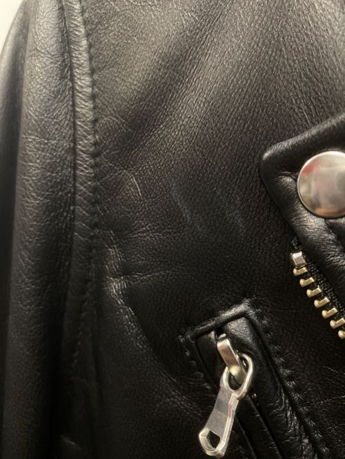 green label relaxing（グリーンレーベルリラクシング）green label relaxing (グリーンレーベルリラクシング) ラムレザーライダースジャケット ブラック サイズ:40の古着・服飾アイテム