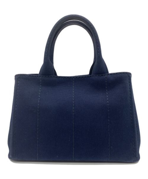 PRADA（プラダ）PRADA (プラダ) カナパトート2WAY ネイビー(BALTICO)の古着・服飾アイテム